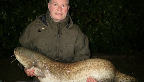 A 44 lb 8 oz catfish from Lillybelle, John Burnhope, May 2017