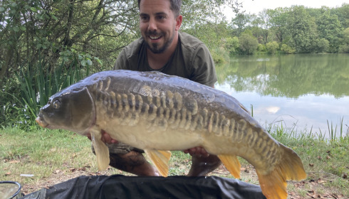 A 33 lb fish from Lillybelle, Tim Stevens, Jun 2023