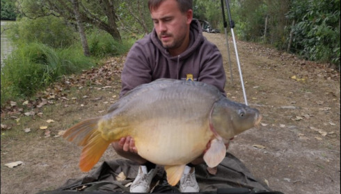 A 21 lb 12 oz carp from Lillybelle, Jason Ostler, Sep 2018