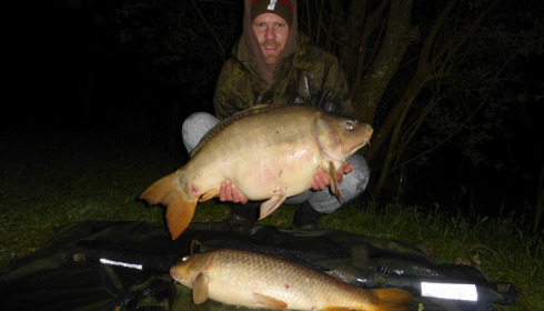 A 22 lb carp from Lillybelle, Tim Johnson, May 2016