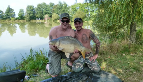 A carp from Lillybelle, Si Green & Dave Taylor, Sep 2014