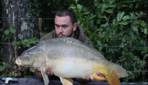 A 25 lb 2 oz carp from Lillybelle, Liam Payne, Aug 2018