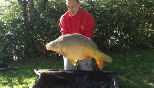 A 31 lb 2 oz carp from Lillybelle, Chris Gray, Oct 2015