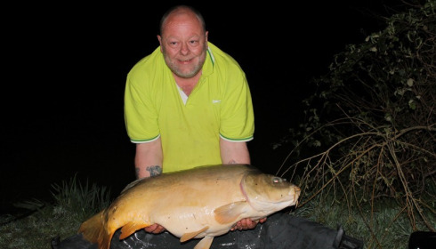 A 41 lb 3 oz carp from Lillybelle, Dave Hopkins, Apr 2018