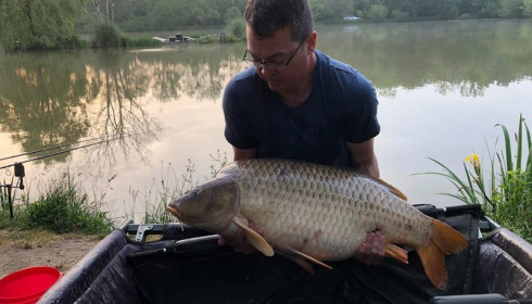 A 39 lb carp from Lillybelle, Gary Thorpe, May 2018