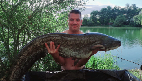 A 47 lb catfish from Lillybelle, Barry Farmer, Sep 2021