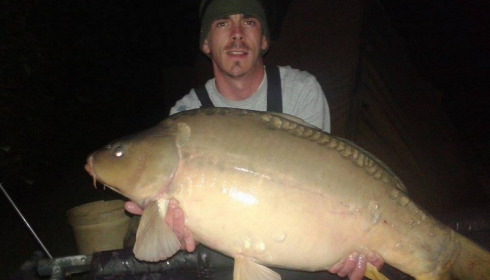 A 29 lb carp from Lillybelle, Peter Jordan, Apr 2017