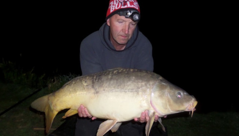 A 23 lb 11 oz carp from Lillybelle, Steve Charters, Apr 2015