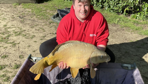 A 30 lb carp from Lillybelle, Jake Hoggan, May 2023
