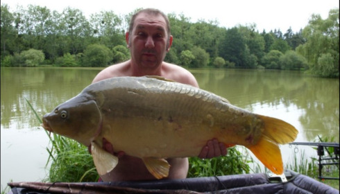 A 27 lb carp from Lillybelle, Martin Smith, Jun 2018
