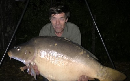 A 42 lb carp from Lillybelle, Gary Nixon, Aug 2016
