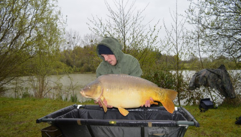 A 42 lb carp from Lillybelle, Joe Berrisford, Apr 2016