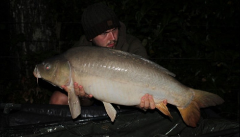 A 26 lb 1 oz carp from Lillybelle, Liam Payne, Aug 2018