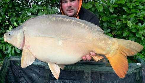 A 31 lb 8 oz carp from Lillybelle, Scott Bryant, Oct 2019