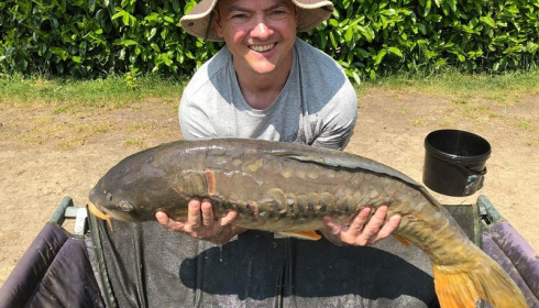 A 25 lb carp from Lillybelle, Gary Thorpe, May 2018