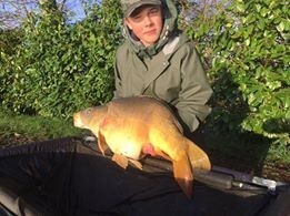 A 26 lb carp from Lillybelle, Bastian Norrung, Mar 2018
