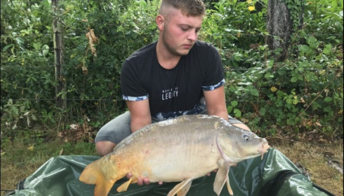 A 25 lb carp from Lillybelle, Chad Hand, Jul 2018