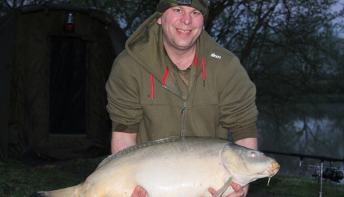 A 32 lb 9 oz carp from Lillybelle, Matt Edwards, Apr 2018