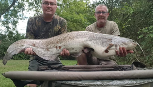 A 52 lb catfish from Lillybelle, Mark Antrobus, Jul 2023