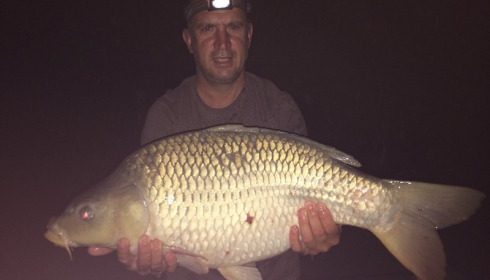 A 23 lb 4 oz carp from Lillybelle, Mark Russell, Oct 2015