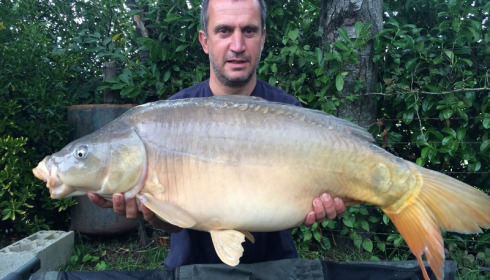 A 26 lb 5 oz carp from Lillybelle, Mark Russell, Oct 2015