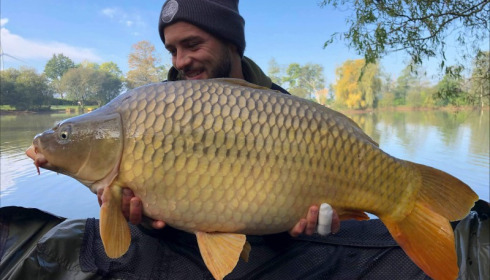 A 27 lb carp from Lillybelle, Cameron Jones, Oct 2019
