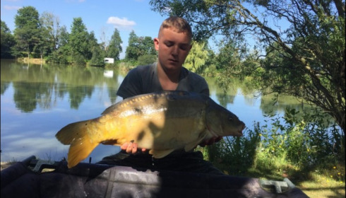 A 22 lb 2 oz carp from Lillybelle, Harry Blankley, Aug 2018