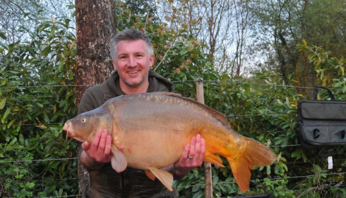 A 27 lb 9 oz carp from Lillybelle, Ed, Apr 2017