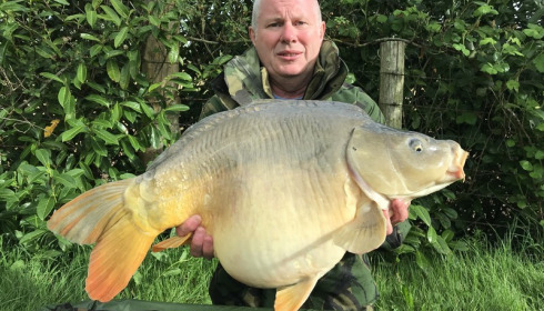 A 25 lb 6 oz carp from Lillybelle, John Burnhope, Apr 2018