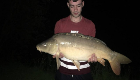 A 22 lb carp from Lillybelle, Lee Kirk, May 2018
