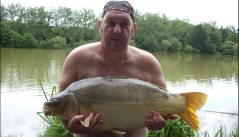 A 23 lb 8 oz carp from Lillybelle, Martin Smith, Jun 2018