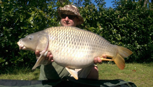 A 21 lb 4 oz carp from Lillybelle, Shane Welch, May 2016