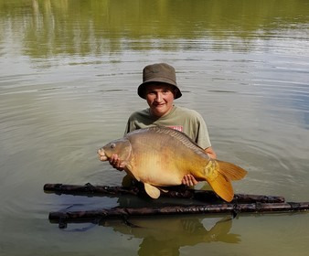 A 26 lb 3 oz carp from Lillybelle, Ryan Thomas, Jul 2017