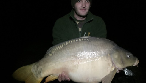 A 28 lb 10 oz carp from Lillybelle, Alex Fuller, Oct 2016