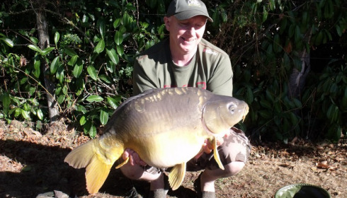 A 23 lb 2 oz carp from Lillybelle, Ken Dack, Sep 2016