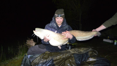 A 41 lb catfish from Lillybelle, Ben Beech, Apr 2016