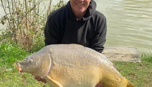 A 43 lb 7 oz fish from Lillybelle, Doug Brown, Mar 2023