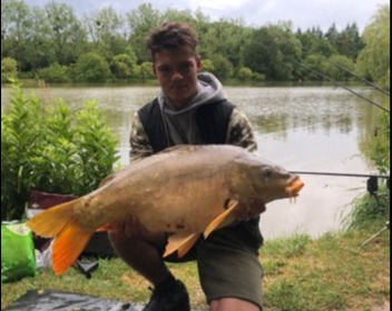 A 25 lb carp from Lillybelle, Billy Brown, Jun 2019