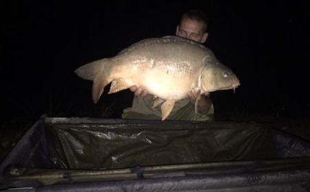 A 20 lb carp from Lillybelle, Kevin Holbrook, Aug 2017