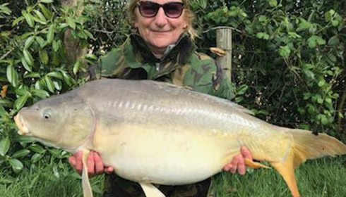 A 31 lb 7 oz carp from Lillybelle, Ann Burnhope, Apr 2018