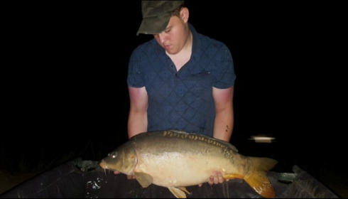 A 25 lb carp from Lillybelle, Toby May, Aug 2018