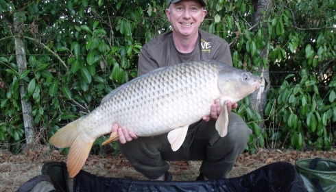 A 25 lb 12 oz carp from Lillybelle, Ken Dack, Sep 2016