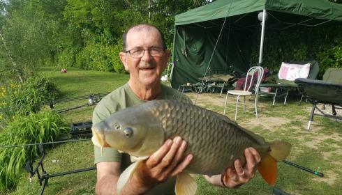 A carp from Lillybelle, Ray Poolman Snr, May 2017