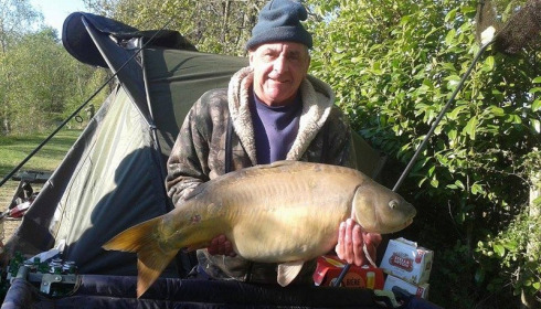 A 26 lb 8 oz carp from Lillybelle, Paul Jordan, Apr 2017