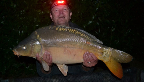 A 26 lb 8 oz carp from Lillybelle, Ken King, Oct 2016