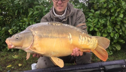 A 20 lb carp from Lillybelle, Daniel Norrung, Mar 2018