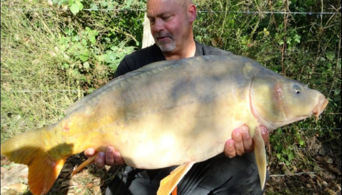 A 25 lb carp from Lillybelle, Brian Edwards, Sep 2018