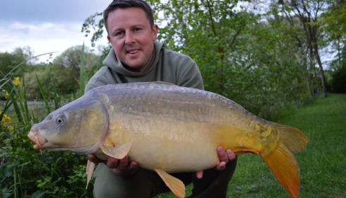 A carp from Lillybelle, Nick hall, May 2016