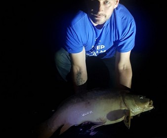 A 28 lb carp from Lillybelle, Paul Hooker, Oct 2017