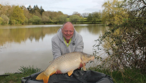 A 24 lb 8 oz carp from Lillybelle, Dave Hopkins, Apr 2018